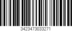Código de barras (EAN, GTIN, SKU, ISBN): '3423473033271'