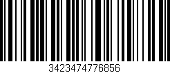 Código de barras (EAN, GTIN, SKU, ISBN): '3423474776856'