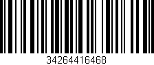 Código de barras (EAN, GTIN, SKU, ISBN): '34264416468'