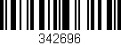 Código de barras (EAN, GTIN, SKU, ISBN): '342696'