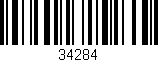 Código de barras (EAN, GTIN, SKU, ISBN): '34284'