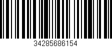 Código de barras (EAN, GTIN, SKU, ISBN): '34285686154'