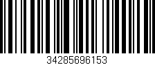 Código de barras (EAN, GTIN, SKU, ISBN): '34285696153'