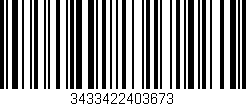 Código de barras (EAN, GTIN, SKU, ISBN): '3433422403673'