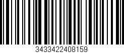 Código de barras (EAN, GTIN, SKU, ISBN): '3433422408159'