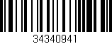 Código de barras (EAN, GTIN, SKU, ISBN): '34340941'