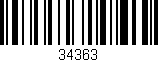 Código de barras (EAN, GTIN, SKU, ISBN): '34363'