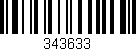 Código de barras (EAN, GTIN, SKU, ISBN): '343633'
