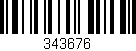 Código de barras (EAN, GTIN, SKU, ISBN): '343676'