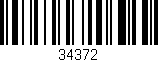 Código de barras (EAN, GTIN, SKU, ISBN): '34372'