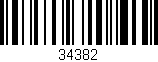 Código de barras (EAN, GTIN, SKU, ISBN): '34382'