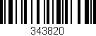 Código de barras (EAN, GTIN, SKU, ISBN): '343820'