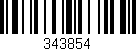 Código de barras (EAN, GTIN, SKU, ISBN): '343854'