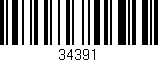 Código de barras (EAN, GTIN, SKU, ISBN): '34391'