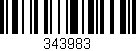 Código de barras (EAN, GTIN, SKU, ISBN): '343983'