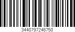 Código de barras (EAN, GTIN, SKU, ISBN): '3440797246750'