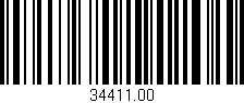 Código de barras (EAN, GTIN, SKU, ISBN): '34411.00'