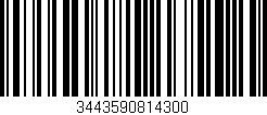 Código de barras (EAN, GTIN, SKU, ISBN): '3443590814300'