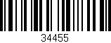 Código de barras (EAN, GTIN, SKU, ISBN): '34455'