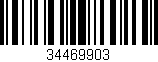 Código de barras (EAN, GTIN, SKU, ISBN): '34469903'