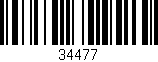 Código de barras (EAN, GTIN, SKU, ISBN): '34477'