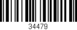 Código de barras (EAN, GTIN, SKU, ISBN): '34479'