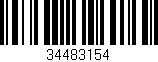Código de barras (EAN, GTIN, SKU, ISBN): '34483154'