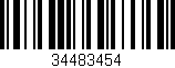 Código de barras (EAN, GTIN, SKU, ISBN): '34483454'