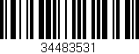 Código de barras (EAN, GTIN, SKU, ISBN): '34483531'