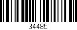 Código de barras (EAN, GTIN, SKU, ISBN): '34485'