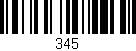 Código de barras (EAN, GTIN, SKU, ISBN): '345'