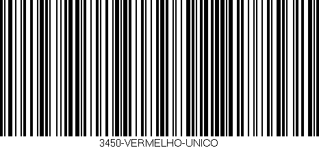 Código de barras (EAN, GTIN, SKU, ISBN): '3450-VERMELHO-UNICO'