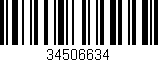 Código de barras (EAN, GTIN, SKU, ISBN): '34506634'
