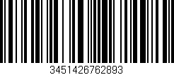 Código de barras (EAN, GTIN, SKU, ISBN): '3451426762893'