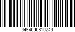 Código de barras (EAN, GTIN, SKU, ISBN): '3454090610248'