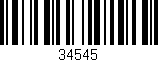 Código de barras (EAN, GTIN, SKU, ISBN): '34545'