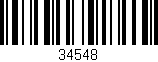 Código de barras (EAN, GTIN, SKU, ISBN): '34548'