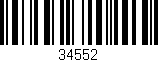 Código de barras (EAN, GTIN, SKU, ISBN): '34552'