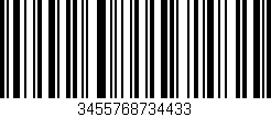 Código de barras (EAN, GTIN, SKU, ISBN): '3455768734433'