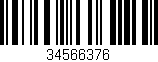Código de barras (EAN, GTIN, SKU, ISBN): '34566376'