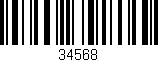 Código de barras (EAN, GTIN, SKU, ISBN): '34568'