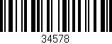 Código de barras (EAN, GTIN, SKU, ISBN): '34578'