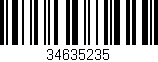Código de barras (EAN, GTIN, SKU, ISBN): '34635235'