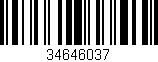 Código de barras (EAN, GTIN, SKU, ISBN): '34646037'