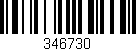 Código de barras (EAN, GTIN, SKU, ISBN): '346730'