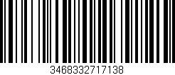 Código de barras (EAN, GTIN, SKU, ISBN): '3468332717138'