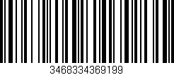 Código de barras (EAN, GTIN, SKU, ISBN): '3468334369199'