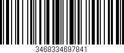 Código de barras (EAN, GTIN, SKU, ISBN): '3468334697841'