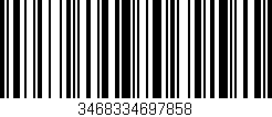 Código de barras (EAN, GTIN, SKU, ISBN): '3468334697858'