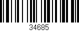 Código de barras (EAN, GTIN, SKU, ISBN): '34685'